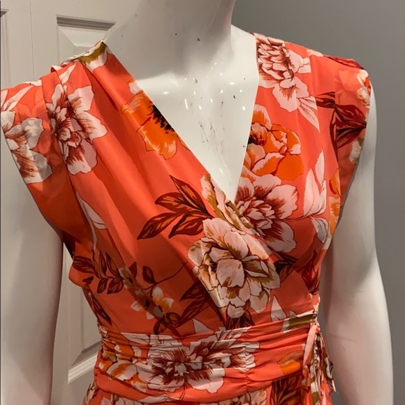 Eliza J Floral High-low Dress - Women's Size 0 - Picture 3 of 11